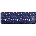 thumbnail image 5 of Dreamtimes Patriotic American Hallway Runner Rug 2'x6' Kitchen Rug with Rubber Backing American Stars Non Slip Entryway Rug Runner Washable Soft Area Rug for Hallway Bedroom Kitchen Decor, 5 of 6