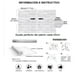 thumbnail image 2 of Papel Tapiz Ladrillos Blancos HappyWare Autoadherible 45cm X 10m, 2 of 6