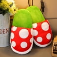 thumbnail image 5 of Zapatillas de felpa de plantas piraña Sailing Zapatillas divertidas de Super Mario Tamaño 30 cm, 5 of 5