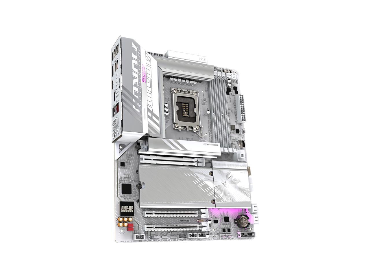 Aorus Ultra Durable Z890 AORUS ELITE WIFI7 ICE Gaming Desktop Motherboard - Intel Z890 Chipset - Socket LGA-1851 - ATX (z890aoruselitewifi7ice)