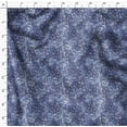 thumbnail image 4 of Soimoi Minky Blue Fabric By the Yard - 56 Inch Wide - African Tribal Material - Artistic and Modern Patterns for Various Uses Printed Fabric, 4 of 6