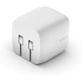 thumbnail image 4 of Belkin USB C Charger Block 30W - GaN Power Delivery - Fast Charging USB-C Charger for iPhone 17, Air, Pro, Pro Max, MacBook, iPad, AirPods, Apple Watch, Nintendo Switch 2 - White, 4 of 8