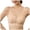 Pink, variant on Women's Front Closure Compression Wireless Bra No Underwire Full Coverage Bralette (Pink, M)