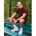 thumbnail image 3 of COOFANDY Men's Hoodie Short Sets 2 Piece Short Sleeve Hooded T Shirts and Shorts Fashion Casual Tracksuit Summer Outfits, 3 of 6