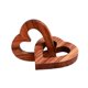 thumbnail image 2 of Colgante de corazón de madera, adorno de letrero de corazón de madera rústica hueca para estante de granja, sala de estar, aniversario de bodas,, 2 of 9