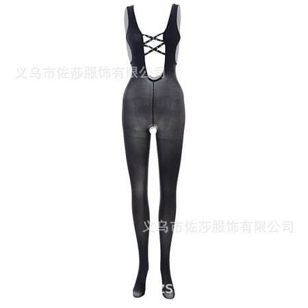 Generic Sexy Lingerie Sexy Suspenders Chest Cross Rhinestone Stockings Uniform Seduction Pajamas W356