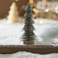 thumbnail image 5 of Nrmvnmi Christmas Trees,Artificial Christmas Tree Bottle Brush Trees Christmas ,Bottle Brush Tabletop Trees with Wooden Base for Decoration Miniature, 5 of 6