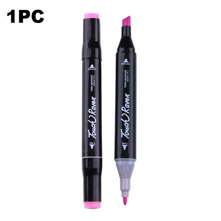 Professional Markers Two Tips 6mm Thick 1mm Fine 1pcs