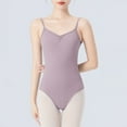 thumbnail image 2 of QHFBli Ballet Leotards for Women, Backless Camisole Bodysuit With Adjustable Straps, Full Lining Dancewear, 2 of 7
