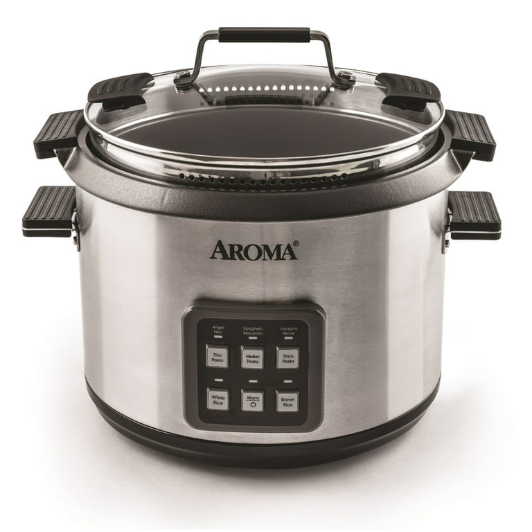 Aroma® 6 Cup Non-Stick Rice & Grain Cooker, White - Yahoo Shopping