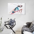 thumbnail image 5 of Canvas Prints Illustration Mantis Artwork Print Painting Xmas Holiday Decor Bathroom Wall Art 20x30inch Canvas Wall Art For Living Room Bathroom Wall Decor For Bedroom Kitchen Artwork Framed, 5 of 8