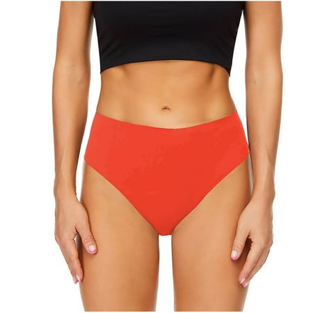 Seamless Underwear for Women Soft No Show Panties Sexy High Cut Invisible Hipster Silky Cheeky Ladies Bikini Brief
