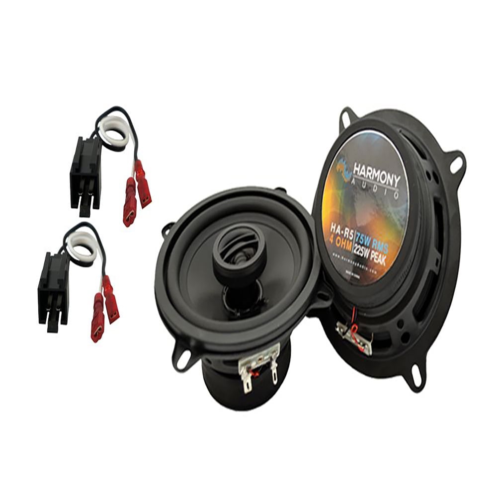 Harmony Audio HA-R5 5.25" Rear Speakers – Direct Fit For Dodge Ram 1500 2002-2008 – 75W RMS, Brand New