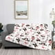 thumbnail image 2 of Fotbe Dachshund Dog Puppy Manta de Franela con Estampado, Manta Ultrasuave para Cama, Sofá, Auto, Hipoalergénica y Antibolitas-50"x40", 2 of 6