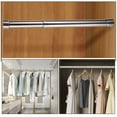 thumbnail image 3 of OFFIGAM Telescopic Clothes Rod Adjustable Length Hanging Rods For Clothes Stainless Steel 1Pack, 3 of 8