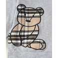 thumbnail image 6 of 12 Months Baby Boys Clothes 18 Months Boys 2PCS Fall Winter Outfits Set Cute Bear Print Toddler Boys Long Sleeve Round Neck Top Pants Set Gray, 6 of 8