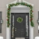 thumbnail image 4 of Corona de hojas de primavera verano | Guirnalda de Botón de Oro de Plástico Colorido | Colgante de puerta frontal decorativo vibrante de 13" | Decoración de entrada de casa llamativa | Floral Falso, 4 of 5
