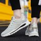 thumbnail image 5 of Zapatos para correr de aire para hombre beige Tenis casual Caminar Gimnasio atlético Moda Zapatillas ligeras sin cordones, 5 of 7