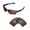 Brown - Polarized, variant on Walleva Black Polarized Replacement Lenses for Oakley Quarter Jacket Sunglasses