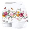 thumbnail image 4 of Mifsaly High Waisted Skort Skirts Women Pineapple Print Tennis Golf Skirt Breathable Workout Athletic Sports Skorts with Pockets 2026 S, 4 of 5