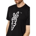 thumbnail image 4 of Carrots By Anwar Carrots Men's Signature Logo Tee T-Shirt in Black (Small, Black), 4 of 4