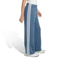 thumbnail image 3 of Girls 7-16 adidas Full Length Wide Leg Pants Color: Beige Size: MEDIUM, 3 of 4