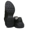 thumbnail image 4 of Guess Viterbo Men's Chunky Sole Lace Up Sneakers In Black Size 8, 4 of 6