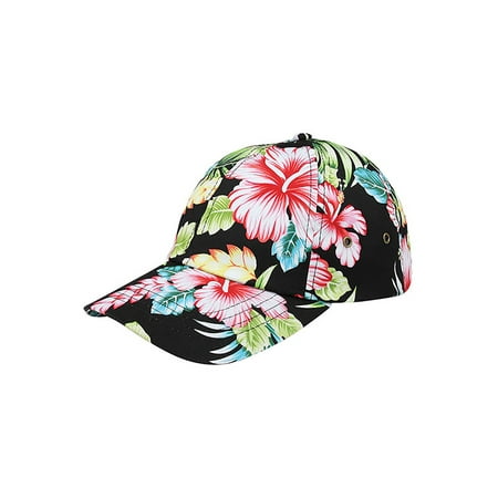 Top Headwear Low Profile Unstructured Floral Cap