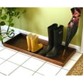 thumbnail image 3 of Good Directions Multi Purpose Galvanized Steel Classic Shoe Tray, Brown Squares, 3 of 4