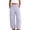 0-Purple306, variant on Lullu Girls Summer Lightweight Pants Breathable Loose Fit Straight Leg Pants, Sizes 2-3