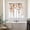 Brown, variant on Shower Window Curtain, Watercolor Purple Eucalyptus Small Short Waterproof Bathroom Window Curtain with Hooks, 30x36 Inch