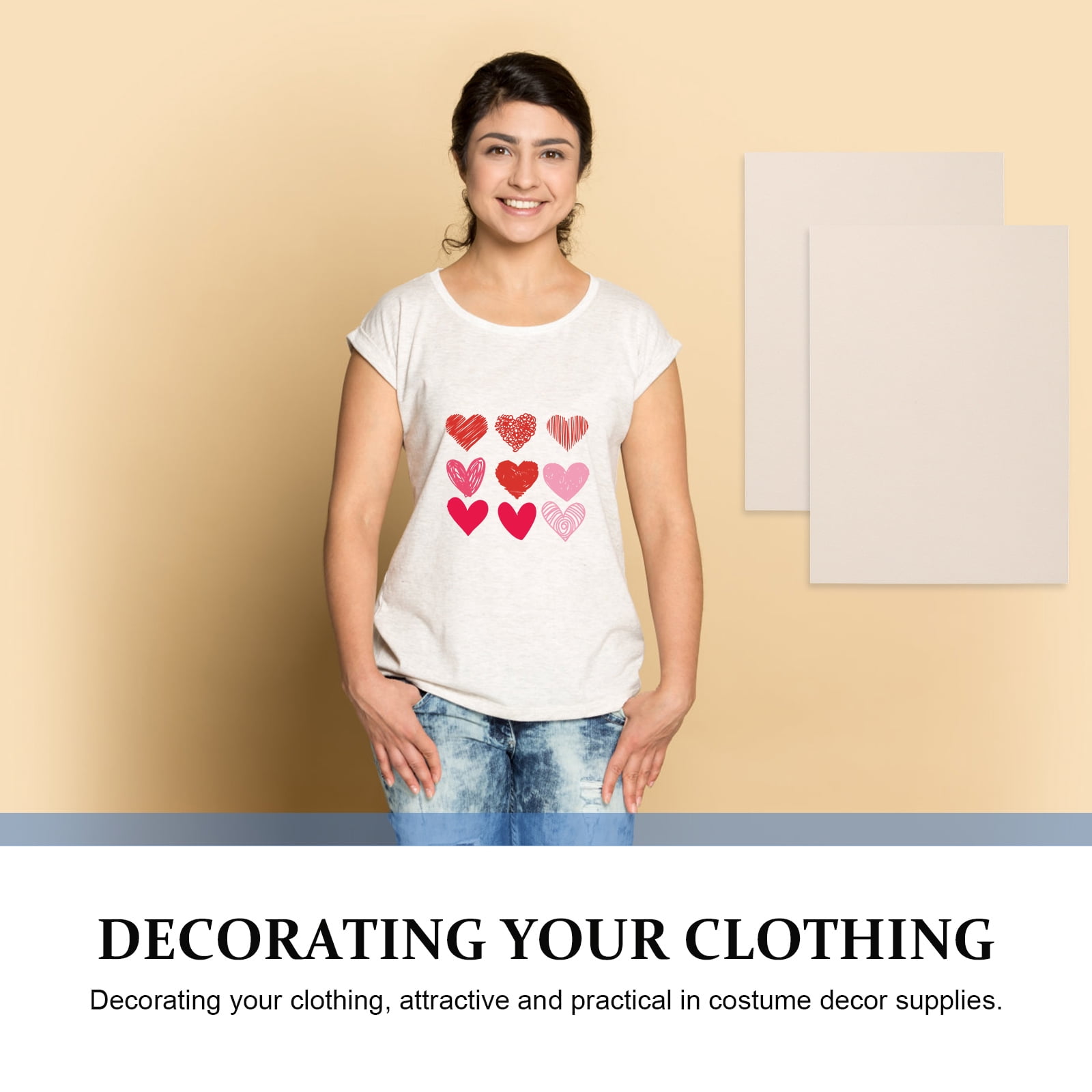 UPKOCH Sublimation Heat Transfer Paper Transfer Paper Light Sheets 11.79X8.33X0.04in