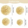 thumbnail image 2 of relayinert Paper flower ball deep ivory 3304, 2 of 9