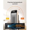 thumbnail image 2 of Dreo Space Heater, 25" 11.5ft/s Fast Quiet Heating Portable Electric Heater with Remote, 3 Modes, Overheating &amp; Tip-Over Protection, Oscillating Ceramic Heater for Bedroom, Office, 2 of 7
