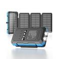 thumbnail image 1 of Cargador solar Kepswin de 49800 mAh, 4 cables, 3 paneles, PD 22,5 W, 1 of 8