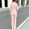 thumbnail image 6 of FAIWAD Girls Yoga Sets 2 Piece Outfits Long Sleeve Zip up Jacket and Leggings Athletic Gym Set, 6 of 8