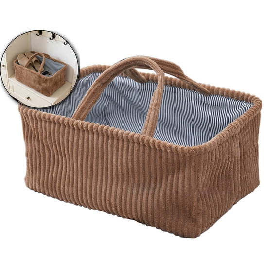 Caddy Organizer with Handle - Portable Storage Basket, Travel Essentials Storage Organizer for Home(14.9"x11"x7")