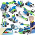 thumbnail image 1 of Juguetes de construcción 18 en 1 STEM Toys Tsomtto, 175 piezas, de 5 a 10 años, 1 of 6