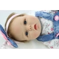 thumbnail image 2 of Guagua realista de silicona Reborn Baby Doll, tamaño real, 2 of 7