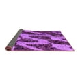 thumbnail image 2 of Ahgly Company Indoor Rectangle Abstract Purple Modern Area Rugs, 2' x 3', 2 of 4