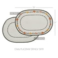 thumbnail image 3 of VHC Brands Braided Cotton Pumpkin Bounty Oval Placemat Stencil 13x19, Decorative Fall Placemat, Table Decor for Fall and Thanksgiving, 3 of 3