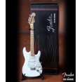 thumbnail image 1 of Axe Heaven Fender Stratocaster Olympic White Mini Guitar Replica Collectible FS-008, 1 of 2