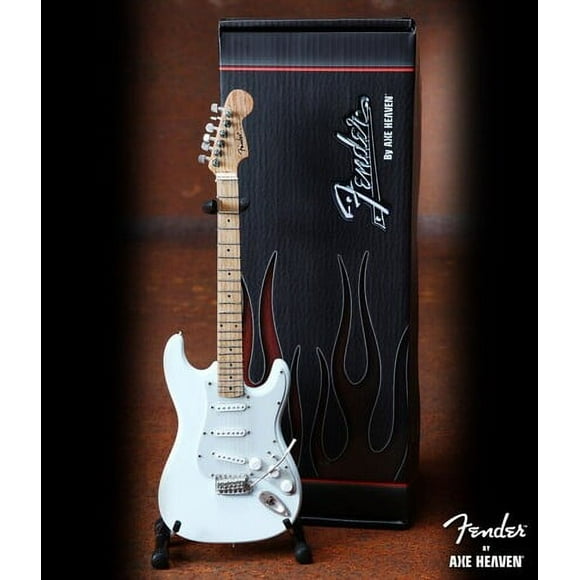 Fender Stratocaster Olympic White Mini Guitar Replica Collectible
