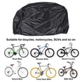 thumbnail image 2 of Mountain Bike Cover Universal Dust-proof Cover Waterproof Bike Cover Sun Protection Bicycles Cover, 2 of 8