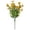 E, variant on Artificial Violet Flowers, Uv-Resistant Outdoor Fake Plants, Realistic Plastic Multi-Branch Bush for Spring Summer Garden Porch Windowsill Decor, An Artificial Flower