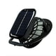 thumbnail image 2 of Mini ventilador recargable por USB alimentado por energía solar | Plástico ignífugo portátil para vientos fuertes | Versátil para exteriores, hogar, viajes, camping | 9x7.8x4.7cm | Negro | 1 paquete, 2 of 9