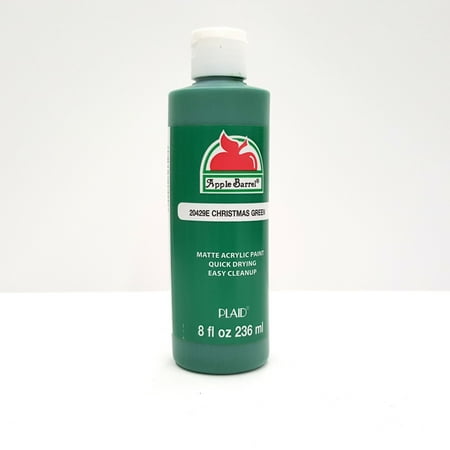 - Apple Barrel Acrylic Paint Christmas Green 8oz