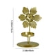 thumbnail image 3 of Seyotauo Christmas Decor - Gold Wrought Iron Candlestick, 5 Unique Designs (Maple Leaf/Butterfly/Flower/Ginkgo Leaf/Wood Leaf), Romantic Dining Table Living Room Decor, Christmas Gifts for Family, 3 of 6