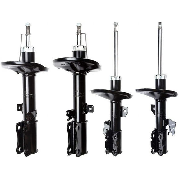 CCIYU 4 x Front Rear Struts Shock Absorbers Fit for 2002 2003 for Lexus ES300,2002 2003 for Toyota Camry 334338 71491 334339 71490 334340 71492 334341 71493