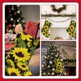 thumbnail image 7 of Uemuo Sunflowers In Vintage Print Christmas Stockings, 18inch Xmas Hanging Stocking Decorations for Christmas Party Family Decor, 7 of 7